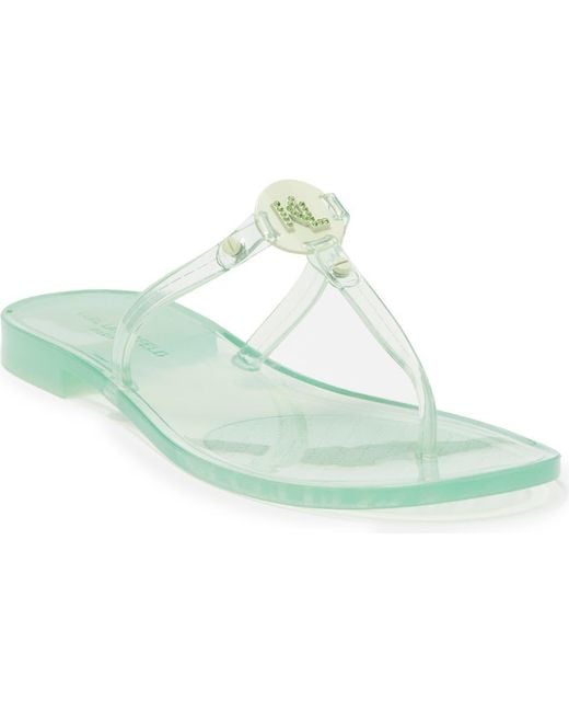 Karl Lagerfeld Green Wylda Clear Sandal
