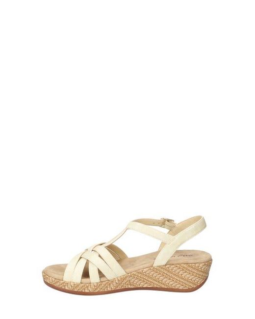 Easy Street Natural Lua Wedge Sandal