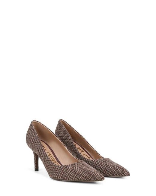 Sam Edelman Brown Vienna Pointed Toe Pump