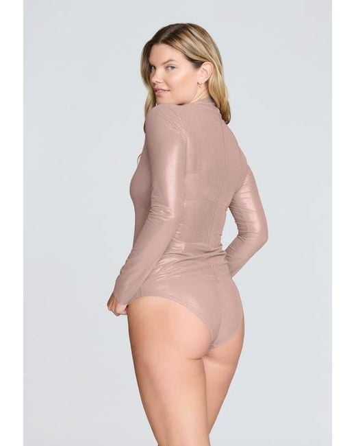 CUUP Pink The Mockneck Top