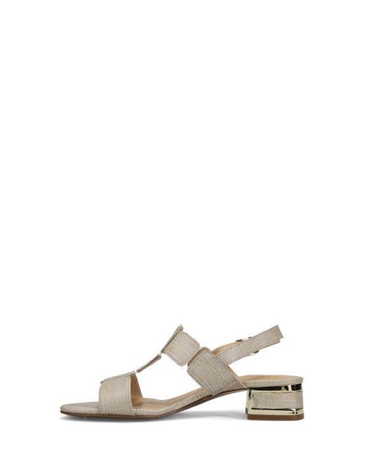 Vaneli Multicolor Hatty Metallic Slingback Sandal