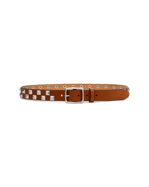Rag & Bone Boyfriend Belt - Studded Leather 30mm Hip Belt ...