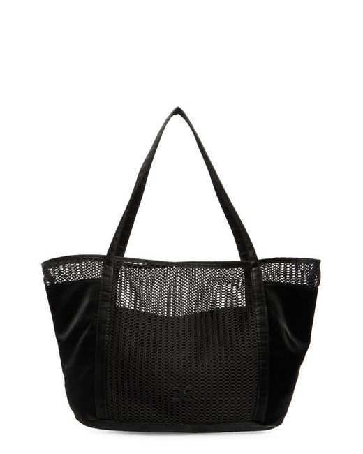 Sam Edelman Black Kyla Mesh Tote