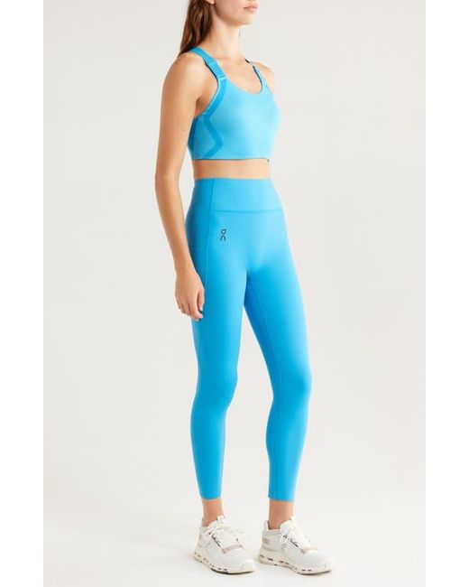 On Shoes Blue Studio Crop Leggings