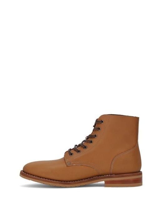Frye Brown Barrett Lace-Up Boot for men