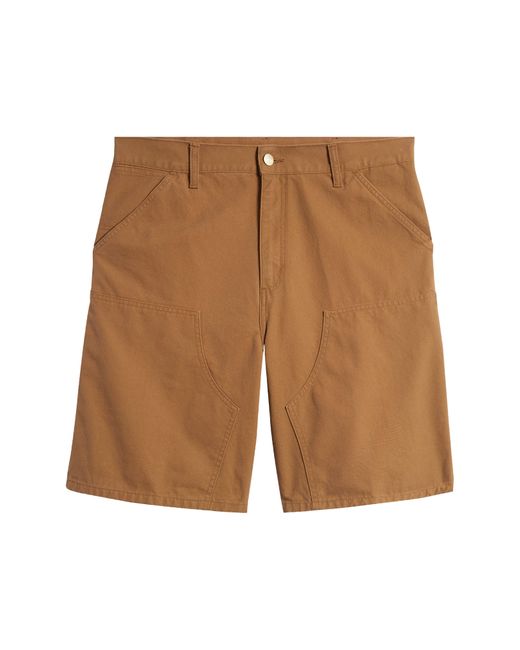 Carhartt Natural Double Knee Canvas Shorts for men