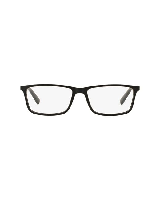 ARMANI EXCHANGE Multicolor 55Mm Rectangular Optical Glasses for men