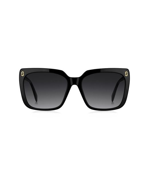 Marc Jacobs Black 56Mm Gradient Square Sunglasses