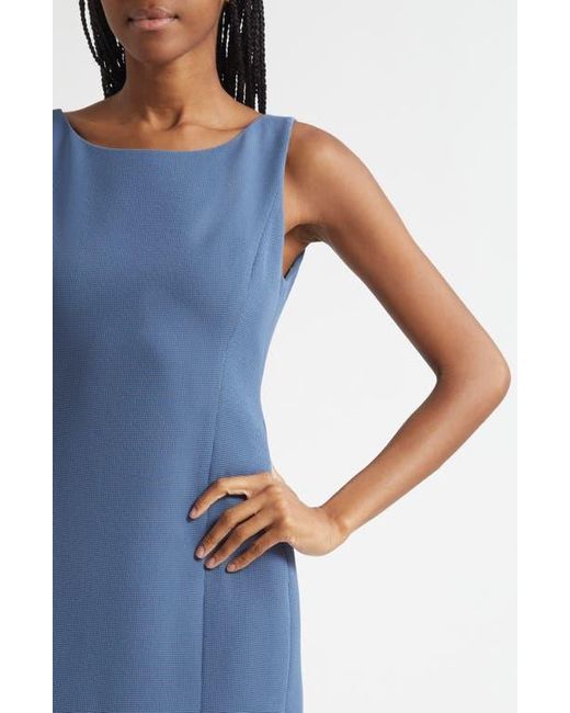 princess polly baby blue dress Women's cobalt recycled waffle fabric long dress main image 0