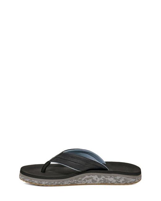 Sanuk Black Tiderush Flip Flop for men