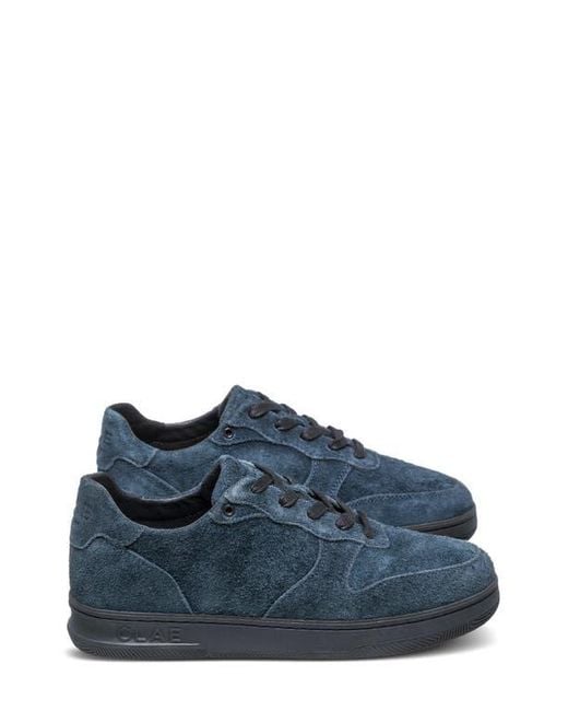 CLAE Blue Malone Leather Sneaker for men