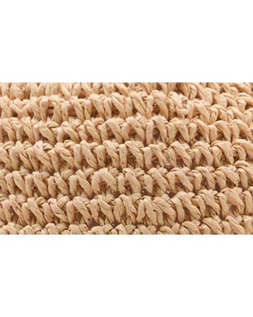 Mango Natural Openwork Straw Sun Hat