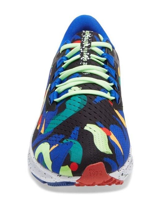 Nike Blue Air Zoom Pegasus 38 A.I.R. Kelly Anna London Running Shoe for men