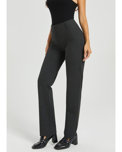 Betabrand Two Pocket Dpyp Dress Pant Yoga Pants Straight Leg in Black | Lyst Betabrand Two Pocket Dpyp Dress Pant Yoga Pants Straight Leg in Black | Lyst