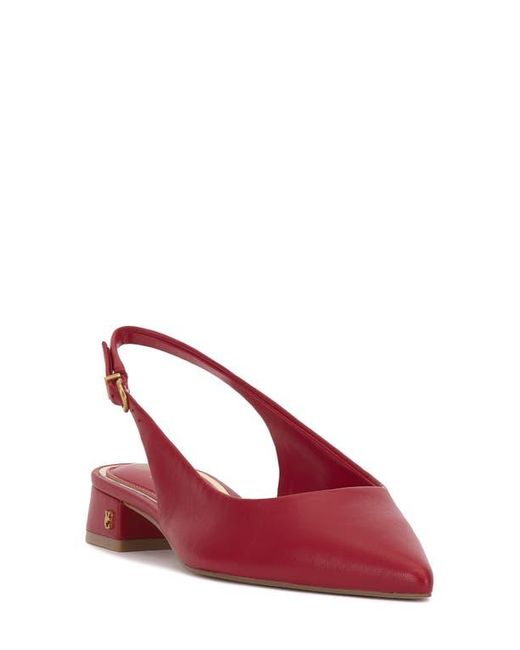 Vince Camuto Red Valiey Slingback Flat