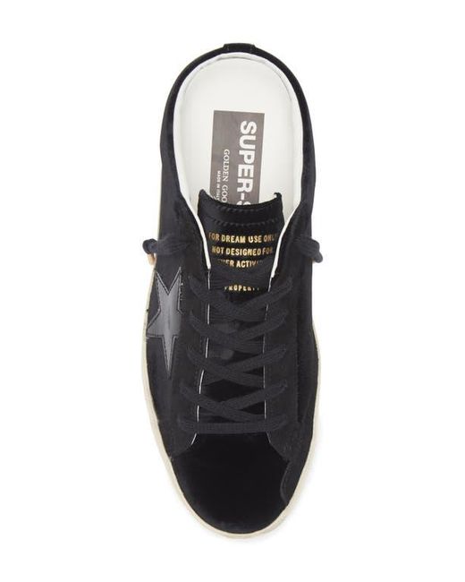 Golden Goose Super-Star Sabot Mule Sneaker in Blue | Lyst
