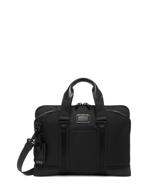 Tumi Black Academy Briefcase for men