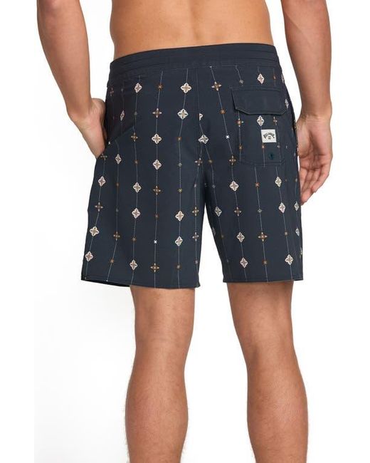 Billabong Blue Good Times Lo Tide Board Shorts for men