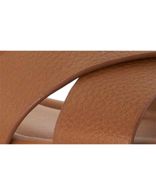 Dune Brown Linnie Platform Wedge Sandal