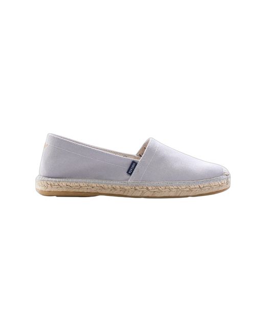 VISCATA Gray Sitges Canvas Espadrilles