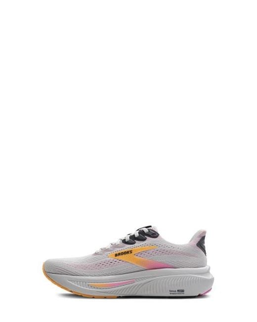 Brooks White Ghost 17 Running Shoe