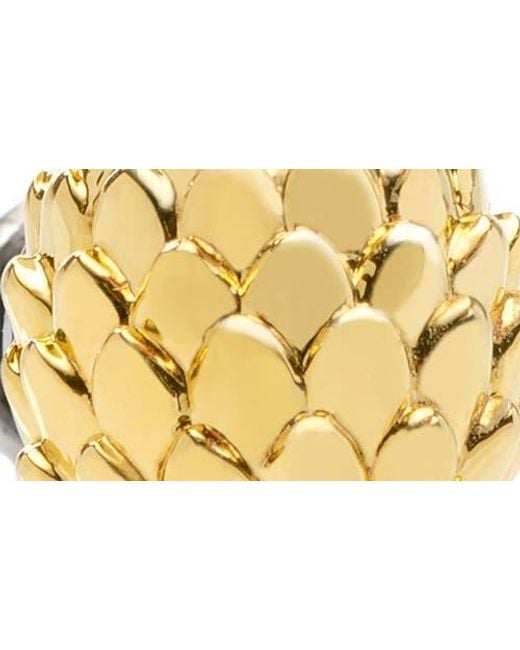 Cufflinks Inc. Metallic 3D Pineapple Lapel Pin for men