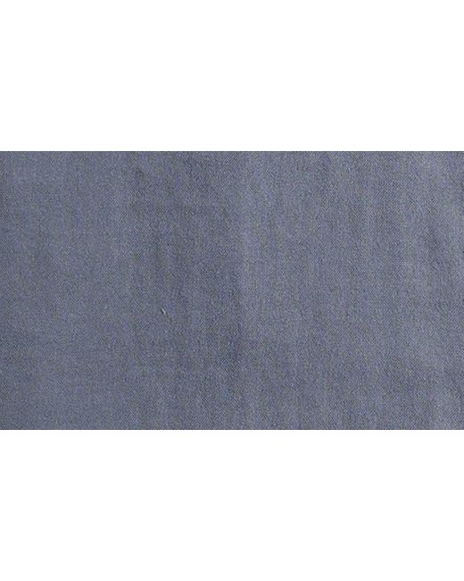 Rowan Blue Leeds Cotton Gauze Short Sleeve Button-up Shirt for men