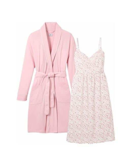 Petite nightgown and robe set deals