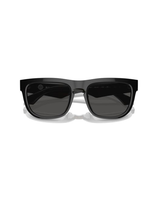Burberry Black 56mm Square Sunglasses for men