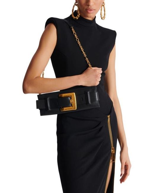 Balmain Black Anthem Clutch