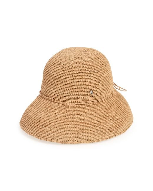 Helen Kaminski Natural Provence 10 Packable Raffia Hat