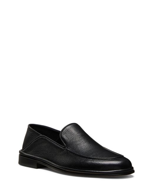 Stuart Weitzman Black Charley Loafer for men