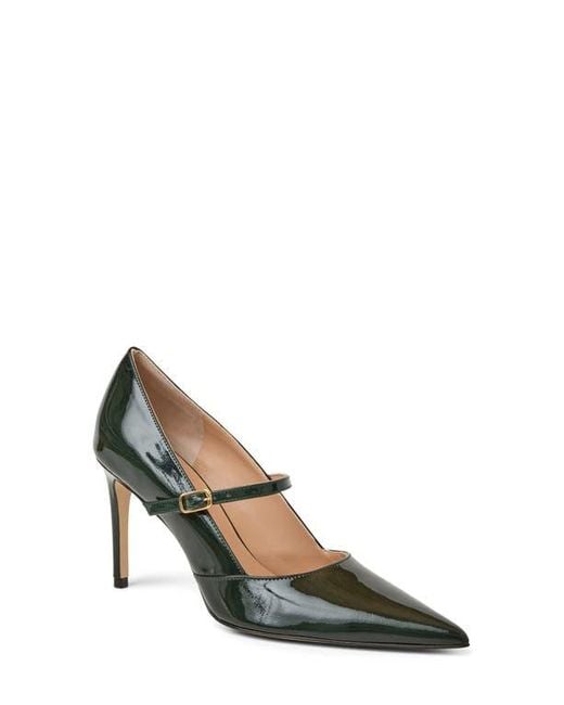 Bruno Magli Green Prima Pointed Toe Mary Jane Pump