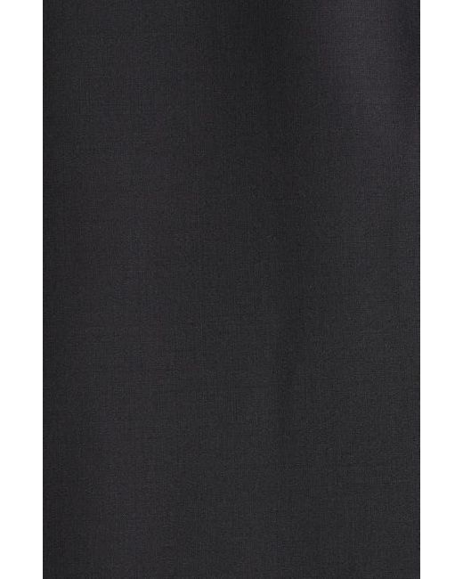 Alexander Wang Black Oversize Tropical Wool Blend Blazer