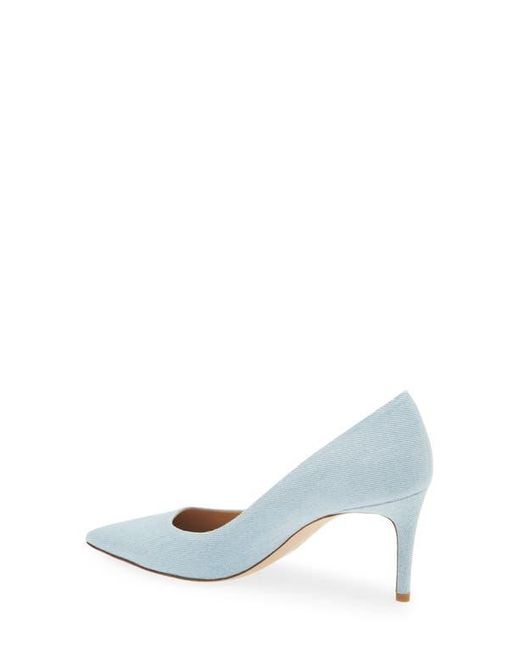Stuart Weitzman Blue Stuart Power 75 Pump