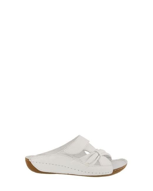 Spring Step White Gretta Sandal