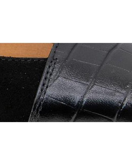 Andre Assous Black Laina Slingback Wedge Pump