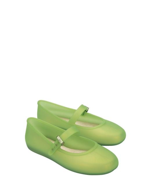Melissa Green Soft Ballerina Flat
