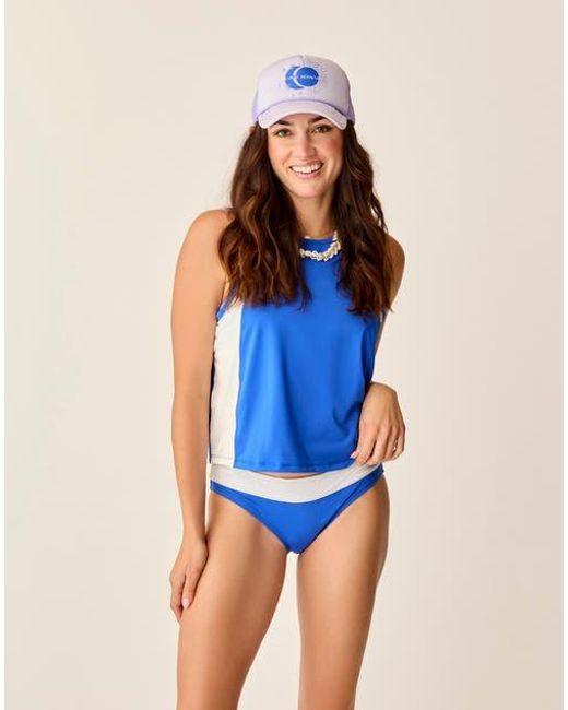 Carve Designs Blue Manu Tank
