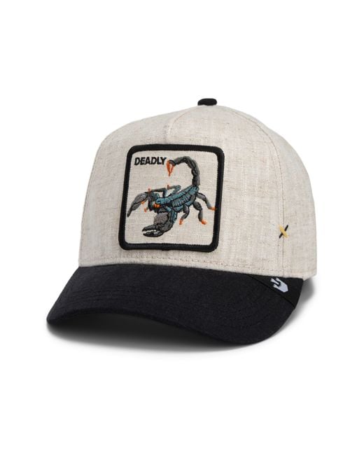 Goorin Bros Black Lethal Twill Baseball Cap for men