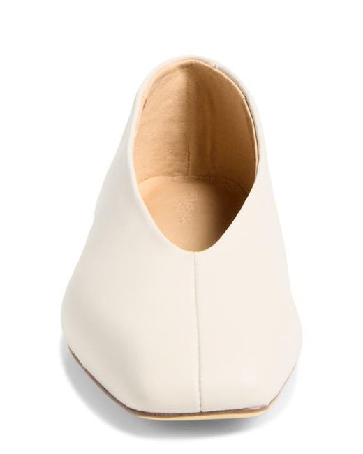Tony Bianco White Brash Flat