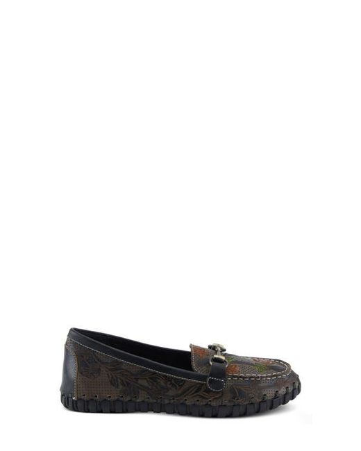 Spring Step Black Delavigne Bit Loafer