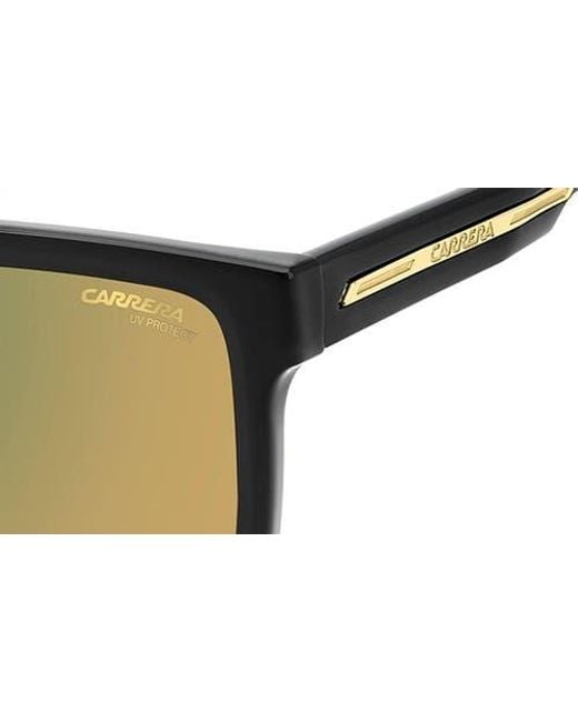 Carrera Green Victory 58Mm Rectangular Flat Top Sunglasses for men