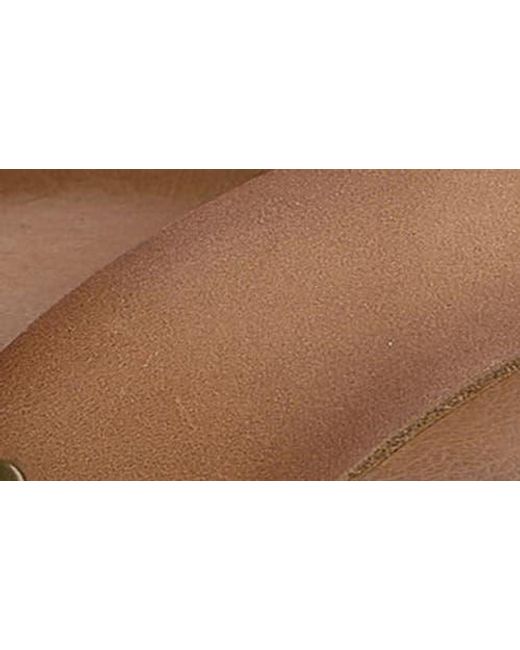 Lucky Brand Brown Umora Slingback Espadrille Platform Sandal