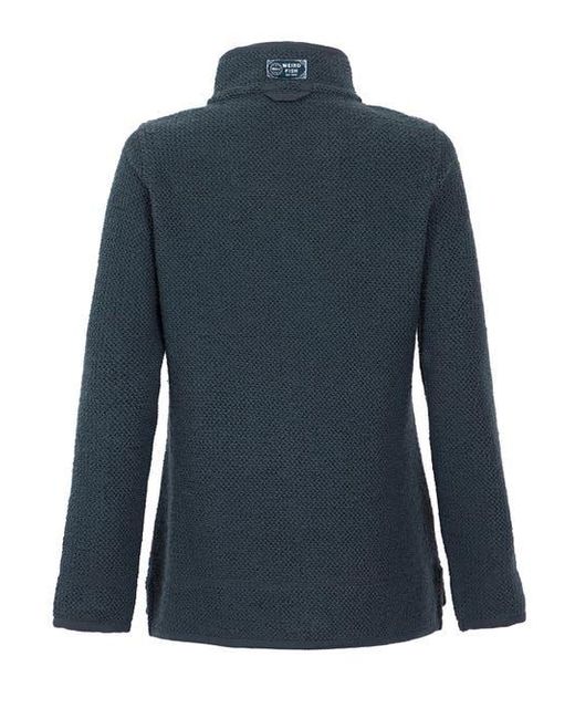 Weird Fish Blue Sontee Full Zip Macaroni