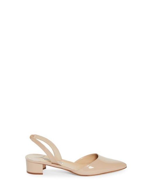 Manolo Blahnik Natural Aspro Slingback Pump