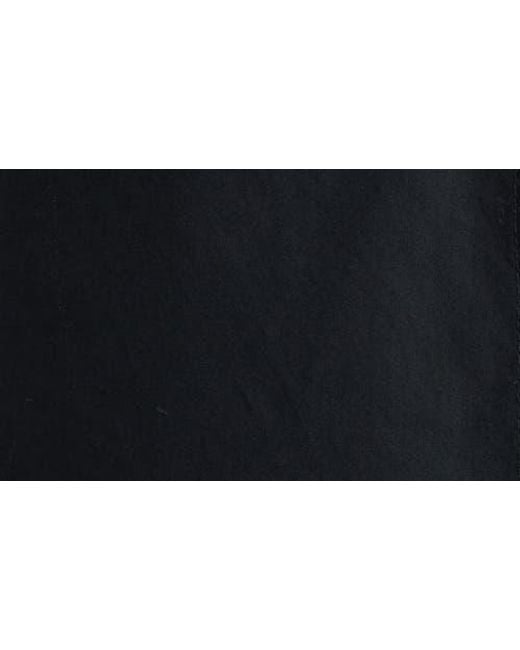 Caslon Black Ruffle Lace Appliqué Cotton Top
