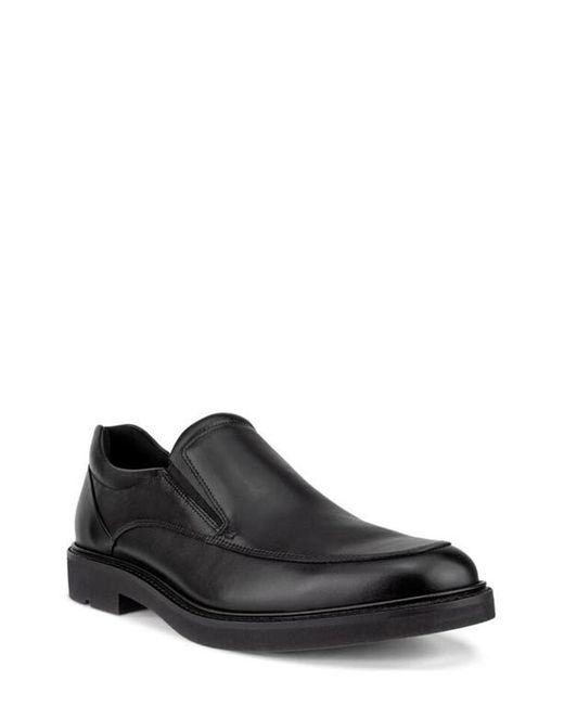Ecco Black Metropole London Apron Toe Shoe for men