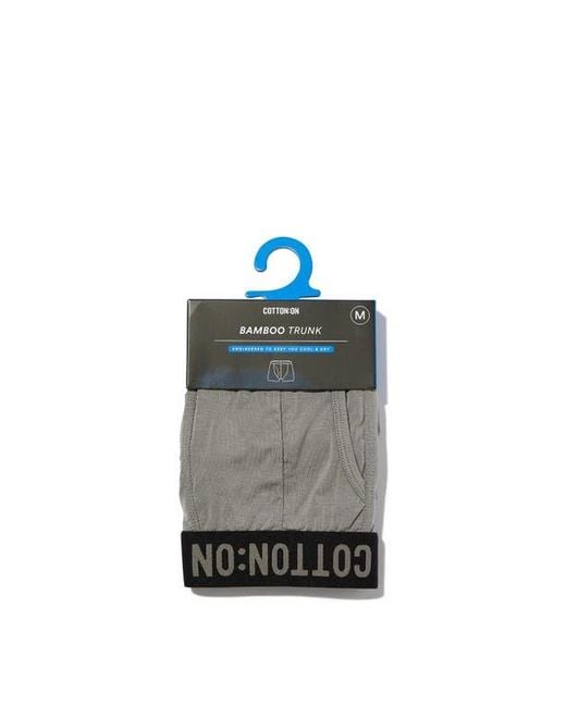Cotton On Gray Trunk for men