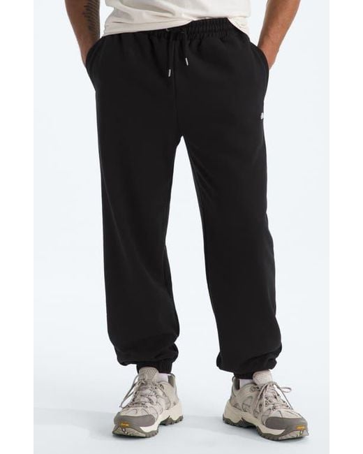 The North Face Black Essential Drawstring Joggers for men